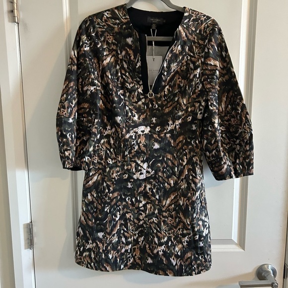 Ted Baker Women's Urban Printed Mini Dress size XS/S - Picture 6 of 10